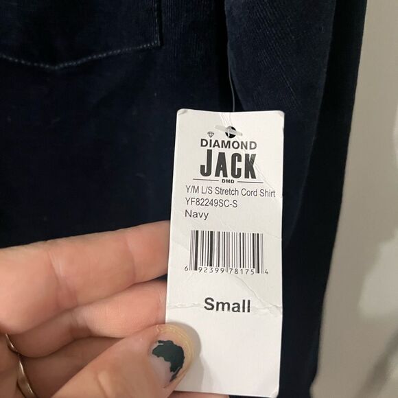 Diamond Supply Co. Blue Casual Button Down Shirt - Picture 3 of 5